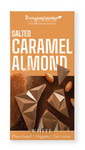 Tablette de chocolat BIO sans gluten au caramel salé et aux amandes 60 g – Benjamissimo