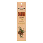 Encens indien au cèdre (15 bâtonnets) 30 g - Sattva