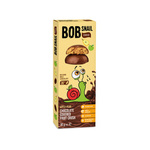 En-cas pomme-poire enrobé de chocolat au lait belge sans sucres ajoutés et sans gluten 30 g – Bob Snail