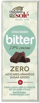 Chocolat amer 72% de cacao sans sucre ajouté avec stevia 25 g