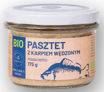 Pâté de carpe fumée bio 175 g (bocal) - un poisson au cœur de la nature