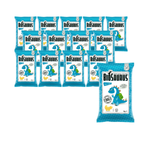 PACK DE 14 x  Dinosaures Corn Crisps avec sel de mer Gfree. BIO 30 g