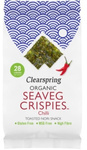Chips d'algues marines Seaveg au chili BIO sans gluten 4 g – Clearspring