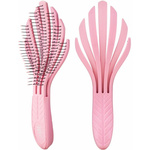 Brosse démêlante pour cheveux bouclés - rose - Wet Brush (Go Green)