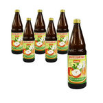 PACK DE 6 x Vinaigre de cidre de pomme non filtré Demeter BIO 750 ml