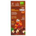 Chocolat Bio aux noisettes 50 g – Super Fudgio