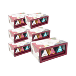 PACK DE 6 x Christmas Tea Collection BIO thés pyramidaux (Wellness- 3 flavoursI) (12 x 2 g) 24 g English Tea Shop Organic