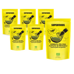 Lot de 6 x thé vert matcha en poudre bio 100 g