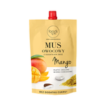 Mousse de fruits : mangue - flocons de millet - copeaux de noix de coco 100 g - Foods By Ann