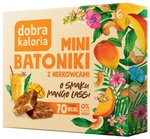 Mini barres à la noix de cajou saveur mangue lassi sans sucres ajoutés (6 x 17 g) 102 g – Dobra Kaloria