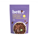 Gouttes de chocolat sans sucre ajouté bio 200 g - Bett'R