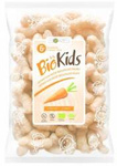 Snacks soufflés au maïs et à la carotte sans gluten Bio 55 g – Bio Kids