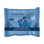 Lingettes intimes à la rose, camomille et calendula 12 pcs – Natracare