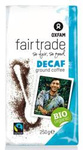 Café moulu décaféiné arabica/robusta peru équitable BIO 250 g