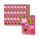 PACK DE 20 x Collation aux pommes et aux framboises sans sucre ajouté 60 g