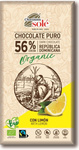 Chocolat noir 56% de cacao au citron Bio 100 g – Chocolates Sole