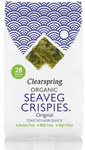Chips d'algues marines nature Seaveg sans gluten Bio 4 g – Clearspring