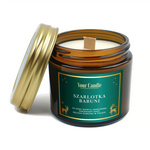 Bougie parfumée au soja avec mèche en bois Tarte aux pommes de grand-mère 120ml - Your Candle