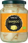 Pousses de bambou en tranches Bio au naturel 340 g (175 g) – Yakso