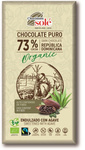 Chocolat amer 73% de cacao sucré au sirop d'agave BIO 100 g