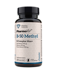 Vitamine B-50 methyl B-complex Max+, complément alimentaire, 60 gélules, 40,2 g – Pharmovit