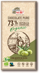 Chocolat amer 73% de cacao à l'huile d'olive BIO 100 g