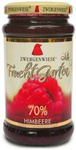 Mousse aux framboises sans gluten (70% de fruits) BIO 225 g