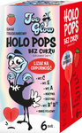 Holopops Sucette à la fraise sans sucre pour l'immunité (6 pièces) 36 g – Joe Glow