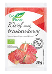 Préparation pour dessert goût fraise, aux fraises, sans sucre Bio 38 g – Bio Planet