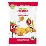 Croustillants de maïs banane-fraise Bio dès 1 an 30 g – Freche Freunde