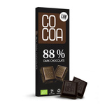 Chocolat noir 88 % bio 40 g - COCOA