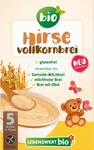 Bouillie de millet complet sans gluten et sans sucres ajoutés à partir de 5 mois bio 225 g - Lebenswert (Holle)