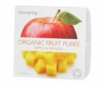 Dessert pomme-mangue Bio 200 g – Clearspring