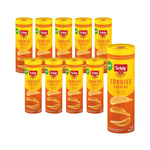 PACK DE 10 x Curvies chips au poivre sans gluten 170 g
