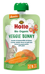 Purée en tube Lapin (carotte - patate douce - petits pois) sans sucres ajoutés dès 6 mois Demeter Bio 100 g – Holle