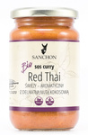 Sauce curry rouge thaï végane sans gluten Bio 340 g – Sanchon