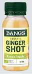 Ginger shot à la pomme et au citron sans sucre ajouté bio 60ml - Bangs