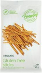 Bâtonnets de pain sans gluten légèrement salés BIO 45 g