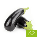 Aubergines fraîches BIO - environ 3 kg