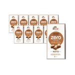 PACK DE 10 x Chocolat au lait sans sucre ajouté caramel salé avec stevia KETO 100 g