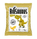 Snacks de maïs soufflés saveur fromage sans gluten Bio 15 g – Biosaurus