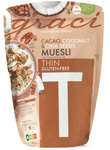 Muesli fonctionnel Thin sans gluten 400 g – Graci