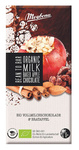 Pomme au chocolat au lait BIO 100 g - Meybona