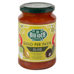 Sauce tomate Bio aux olives 340 g – La Bio Idea