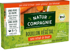 Bouillon - cubes de légumes sans levure ajoutée Bio (8 x 10,5 g) 84 g – Natur Compagnie