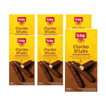 PACK DE 6 x Cioko bâtons-cake. en chek. NON-GRAD. 150 g