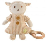 Peluche mouton en coton biologique – Dès la naissance (20 cm) FSC & GOTS – EverEarth
