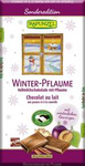 Chocolat au lait aux pruneaux d'hiver BIO 80 g
