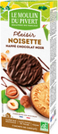 Biscuits aux noisettes enrobés de chocolat noir BIO 130 g – Le Moulin du Pivert