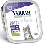 Croquettes pour chat, pâté de poulet et de dinde à l'aloe vera BIO 100 g - Yarrah